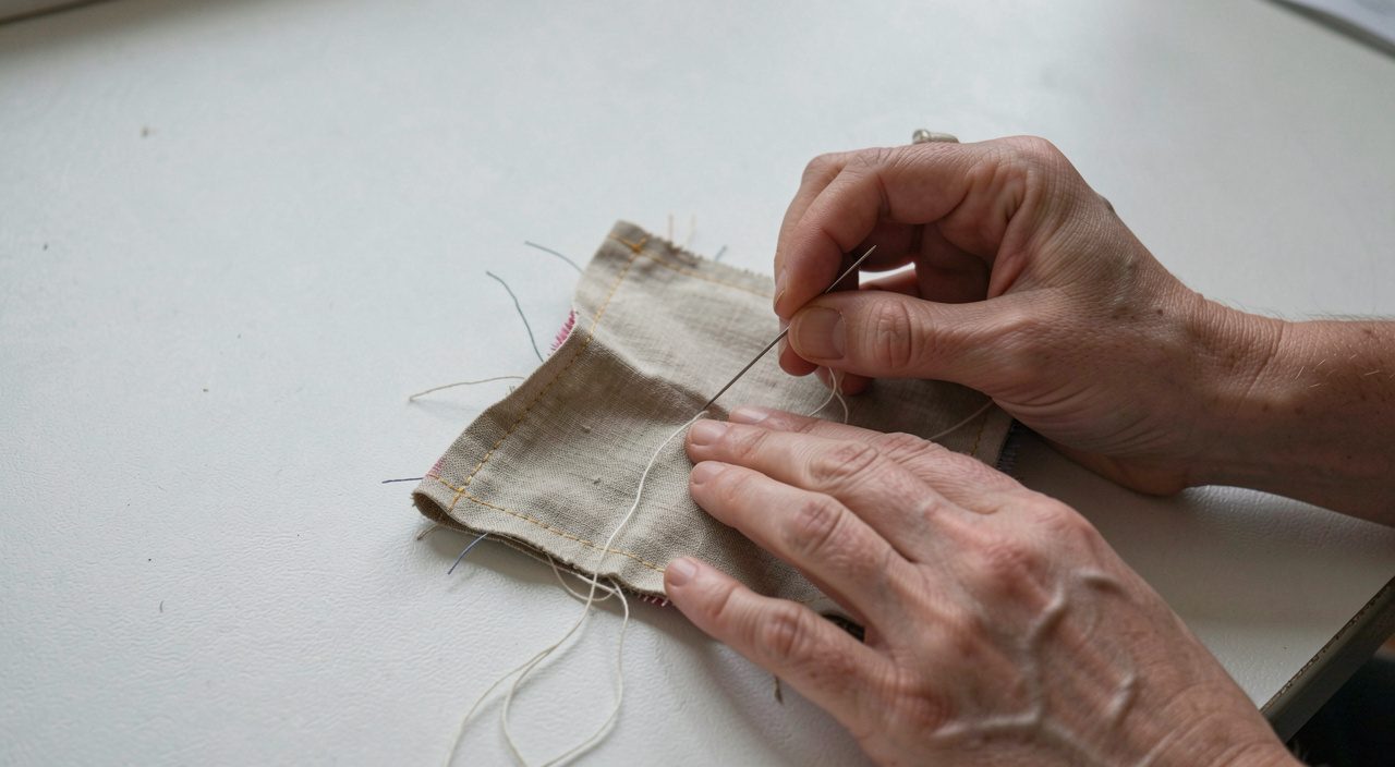 Le pas à pas : Faire un ourlet à la main : le pas à pas pour un pli invisible