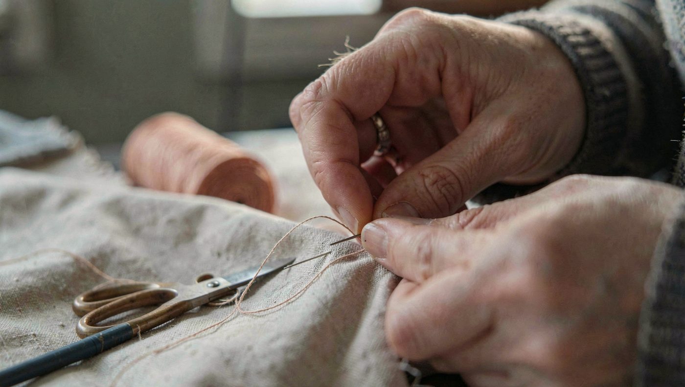 Les erreurs qui se voient tout de suite : Coudre à la main sans machine&nbsp;: les six points qui suffisent