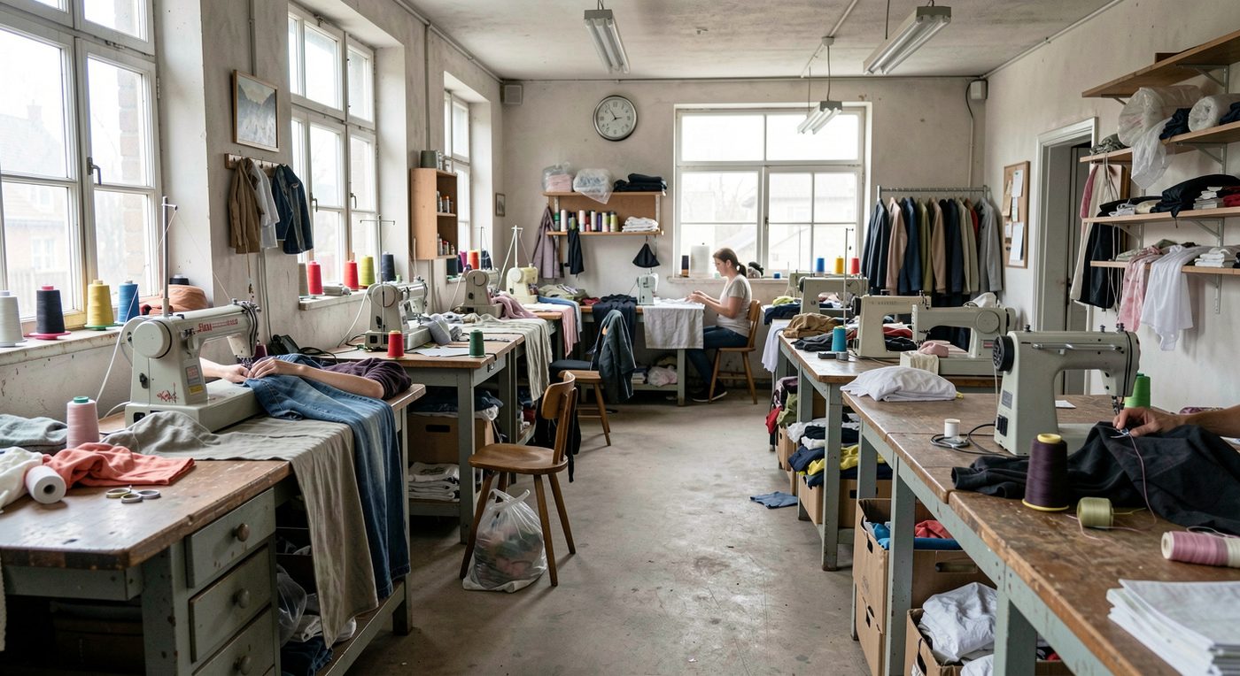 Les quatre points, dans l'ordre où on les apprend : Broderie débutant&nbsp;: quatre points faciles pour commencer